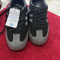 Adidas Samba OG RHINESTONE Black US Size W 7.5