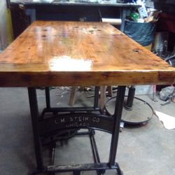 1940's Sewing Machine Table