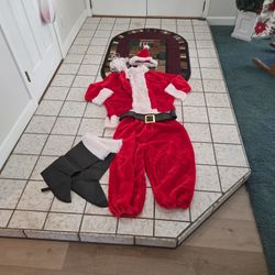 ADULT DELUXE SANTA SUIT SEE DESCRIPTION 