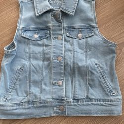 Girls Jean Vest