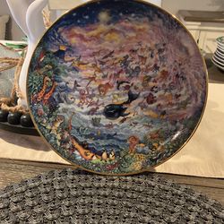 Vintage Franklin Mint Limited Edition Plate By Bill Bell ‘In The Beginning “