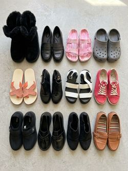 12 Pairs of Mixed Shoes/ Sandals