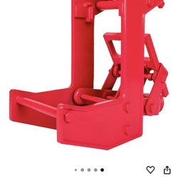 Guardian 2601 Portable Wall Jack For Use with 1-1/2 X 3-1/2 Inch Wood Poles Or 3-1/4 inch OD Steel Pipe 1000lb Load Capacity Cast Iron