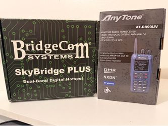 Anytone AT-890UV & BridgeCom Hotspot