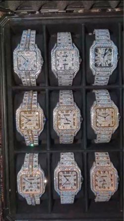 Moissanite watches