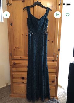 Hunter green Gown 