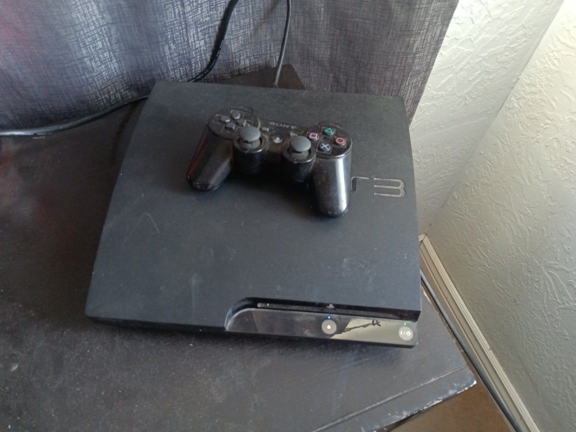 PS3 Console And Remote