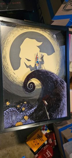 NBC JACK AND SALLY WALL ART