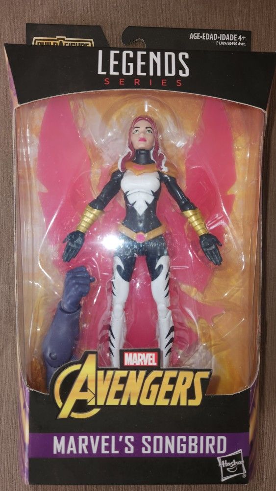 2017 Marvel Legends Avengers Infinity War Songbird Thanos Baf