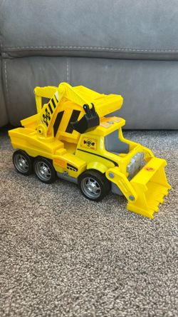 PAW Patrol Rubble Large Construction Truck – Lights Up