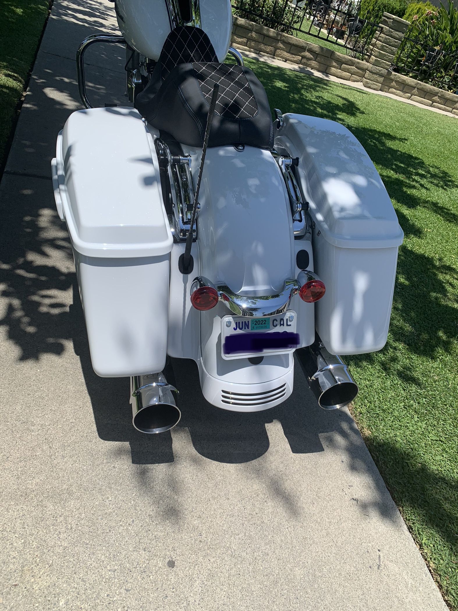 Road Glide Street Glide Road King CFR Slip Ons Pipes Harley Davidson