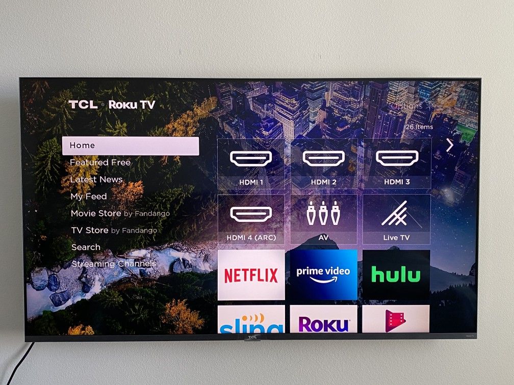 TCL 55-Inch R625 4K QLED Dolby Vision HDR Roku TV (2019 Model)