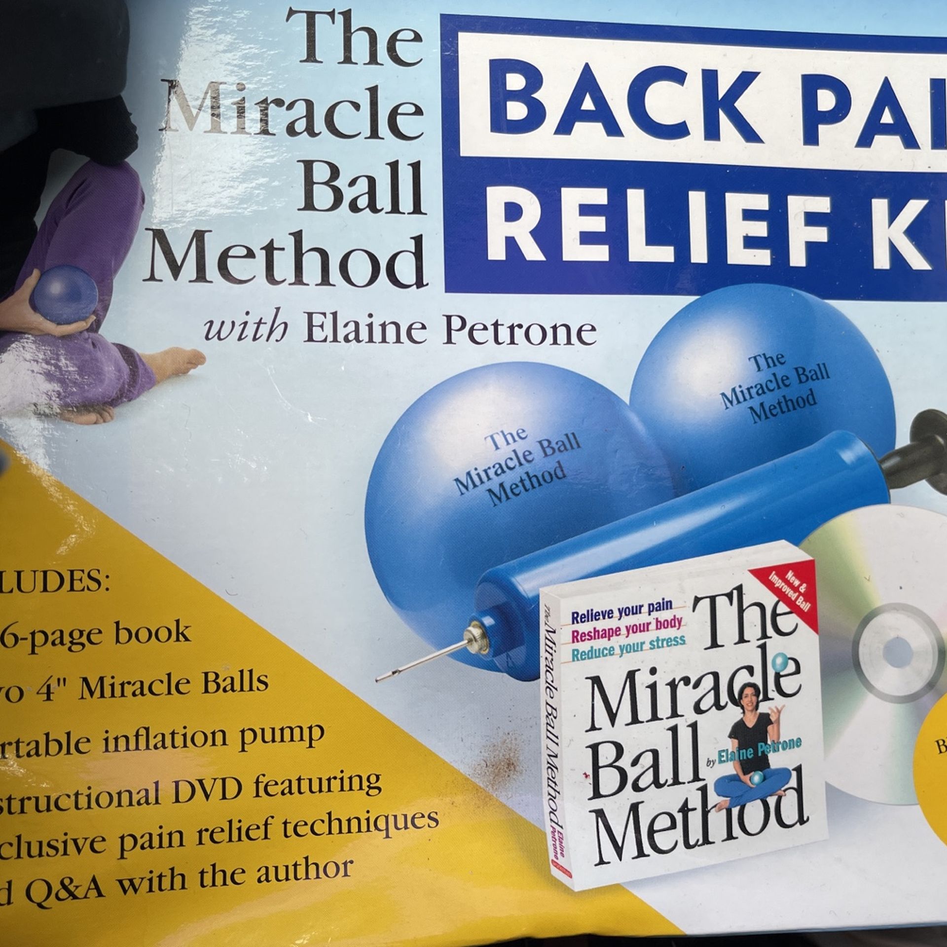 Back Pain Miracle Ball 🏀 