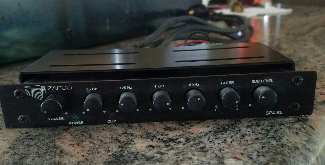 Zapco SP4SL Preamp Equalizer for Sale in Modesto, CA OfferUp