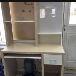 Computer Desk With White Board , From IKEA , And All Hardware Included