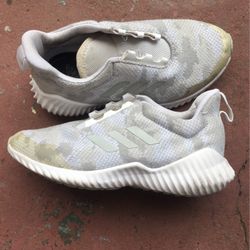 White Camo Adidas Kids