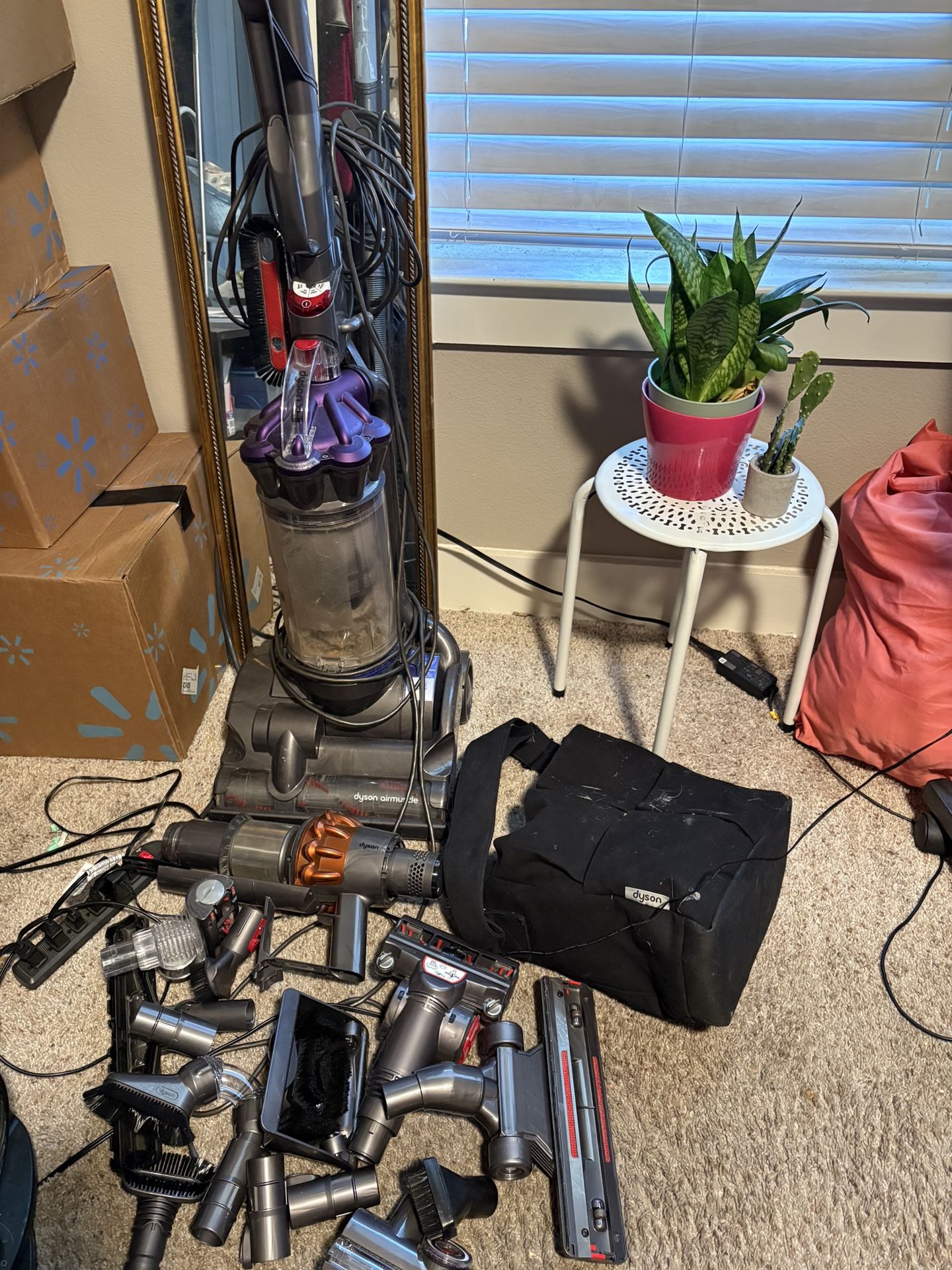 Dyson Vacuum With Accessories