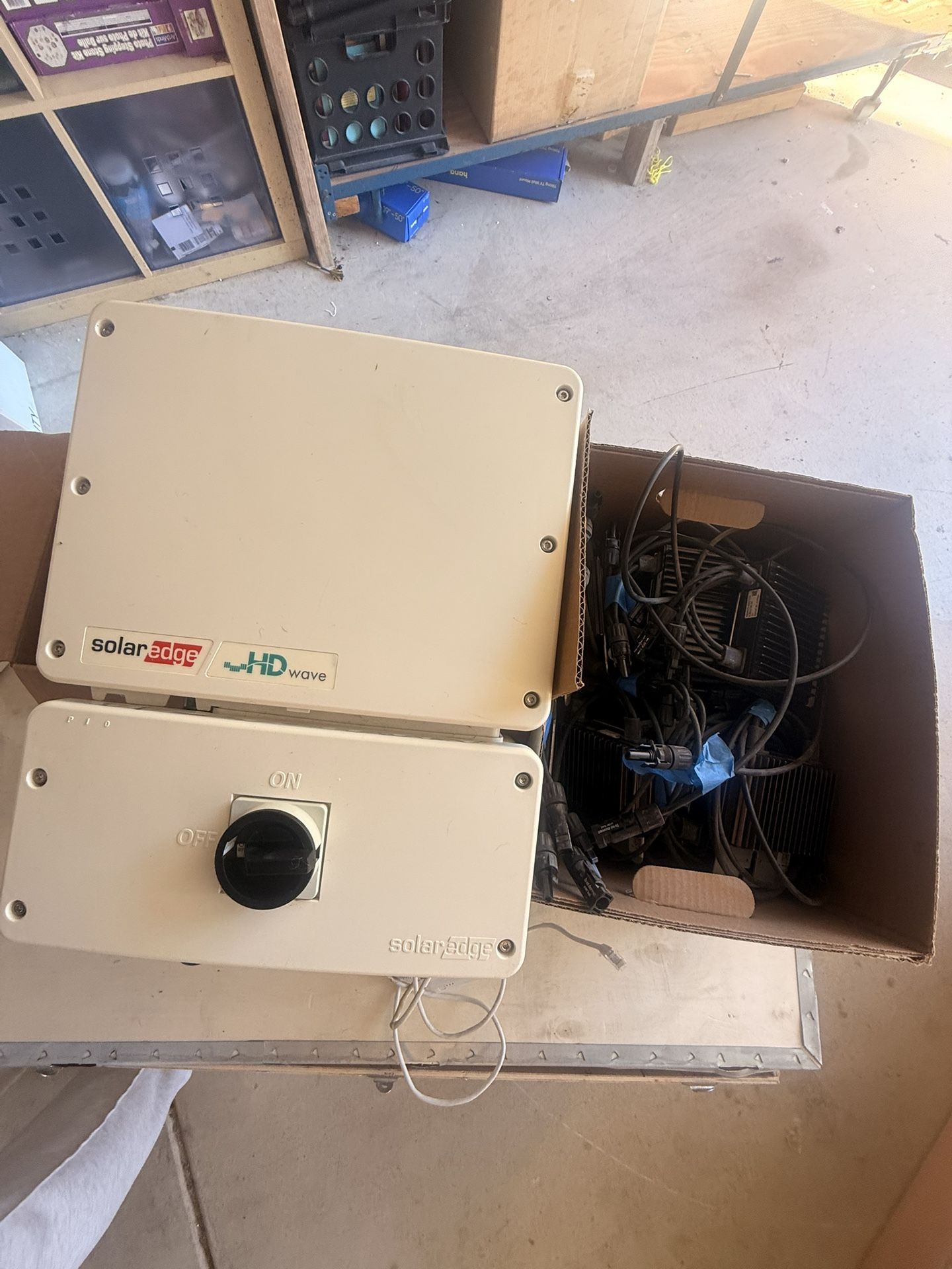 solaredge SE5000H-US inverter 5kw system With 15 solar edge power optimizers Bundle