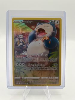 Snorlax TG10/TG30 Lost Origin Trainer Gallery Full Art Holo Ultra Rare Eng