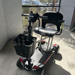 Buzz around carry on scooter foldable.