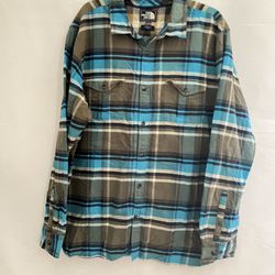 The North Face plaid Shirt XXL