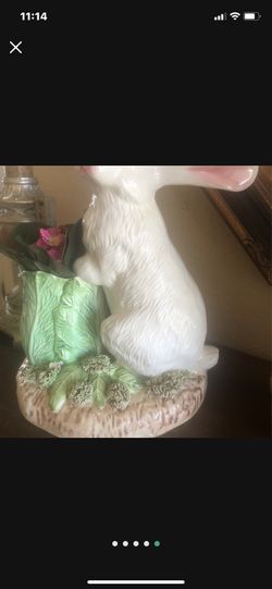 BUNNY DECOR 12” Perfect EASTER SPRING DECOR New price