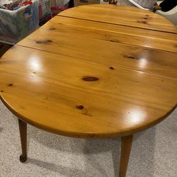 Vintage Ethan Allen Solid Pine Table