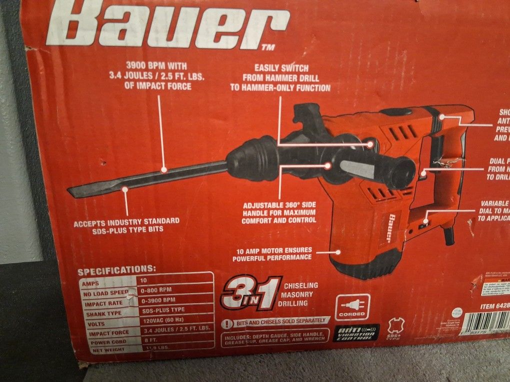 RYOBI / BAUER POWER TOOLS 