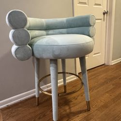 Light Green/teal Bar Chairs 