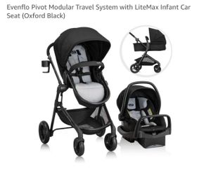 Evenflo pivot baby carrier/ travel system