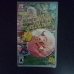 NINTENDO SWITCH SUPER MONKEY BALL BANANA MANIA