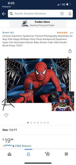 Spider-Man Back Drop