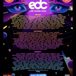 EDC Sunday Ticket 