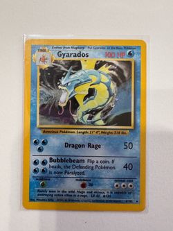 Base set Gyarados holo