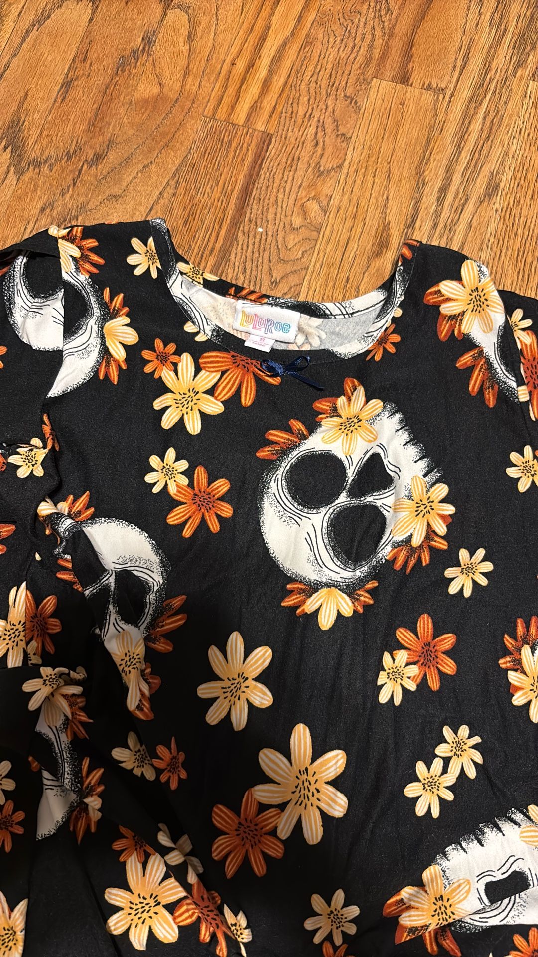 Lularoe Skeleton Dress Size 8