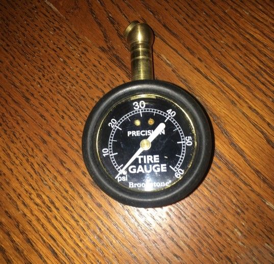 Brookstone precision tire gauge
