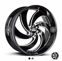 24/10✨6 lugs💫Chevy ford dodge ✨4 NeW Wheels 💫2 years warranty ✨1399$