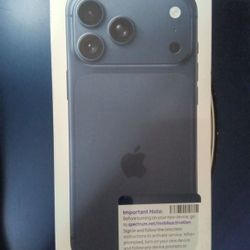 Iphone 17 Pro Max  Deep Blue 256GB
