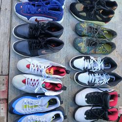 Used Jordan's New Balense And Nike 