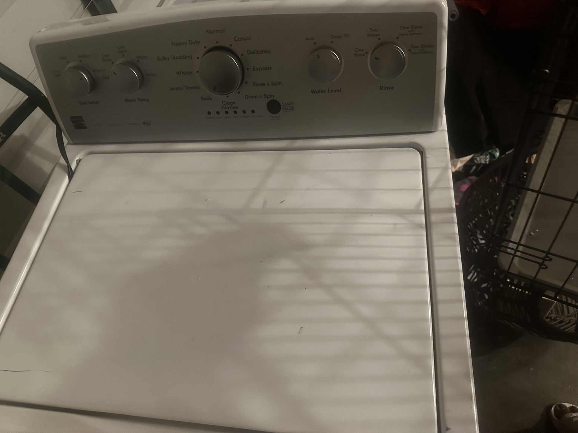 Free For Parts Only Kennmore Washer
