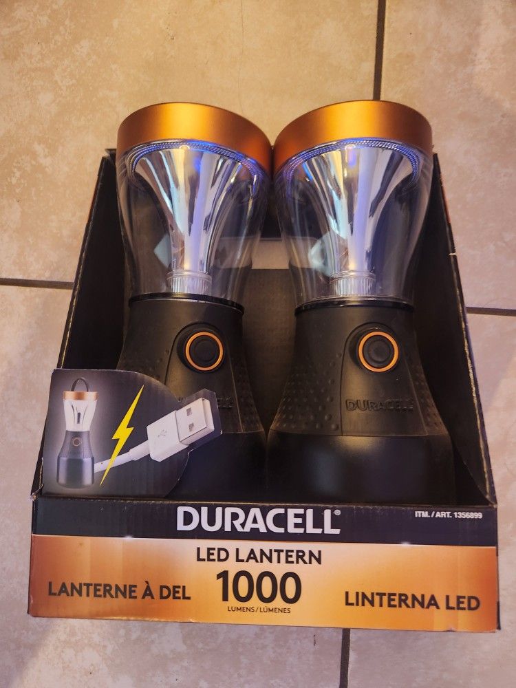 DURACELL LED LANTERN 1000 LUMENS