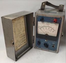 VIBROTEST MULTIMETER MODEL 201. CIRCA 1966. BREMERTON 