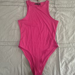 Hot Pink Bodysuit 