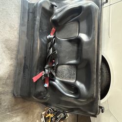 Tahoe Police Rear Seat 