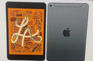 Apple iPad mini 5  2019 7.9” Touch ID tablet 64 GB macOS space grey Apple iPad mini five 2019 7.9 inch Touch ID tablet 64 GB macOS space grey