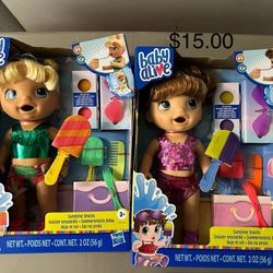 Baby Alive Dolls Toys NEW