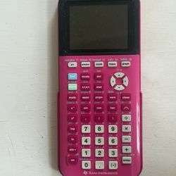 Texas Instruments TI-84 Pink Graphing Calculator 
