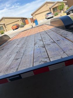 2005 flat utility trailer