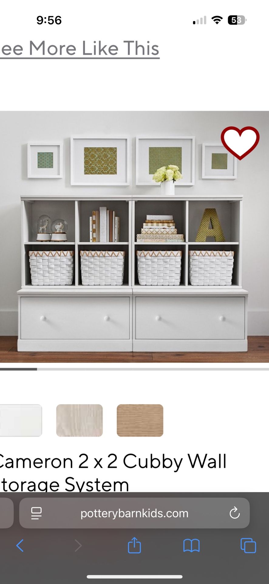 Pottery Barn Playroom Storage Piece Of Furniture