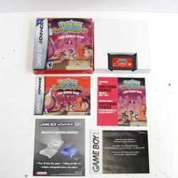 Pokemon Mystery Dungeon: Red Rescue Team Nintendo GBA 2006 Game CIB